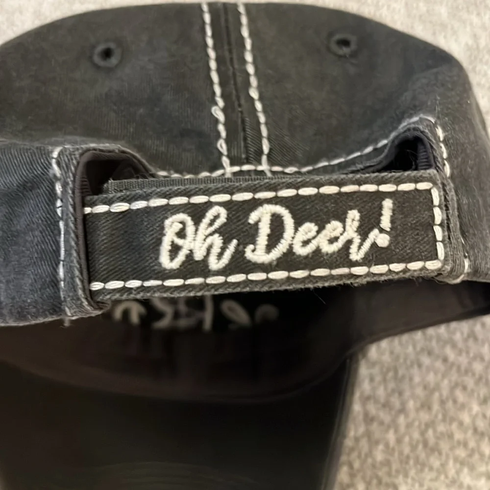 KBETHOS Vintage Gray Oh Deer Baseball Cap